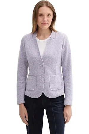 TOM TAILOR 1043867 Blazer, 33805-Lavanda Morbida Melange, XL Donna