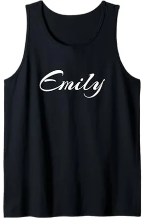 Emily van den Bergh Beautiful Feminine Emily Handwritten Font Canotta