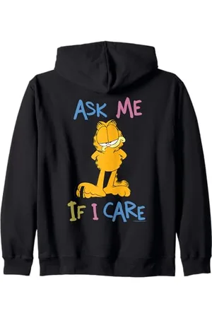 Garfield Chiedimi se mi interessa Felpa con Cappuccio