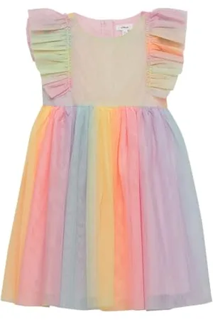 QS by s.Oliver 2162171 Vestito, Colore: Rosa, 92 Bambina