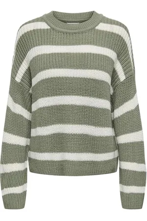 JDY Justy L/S Stripe Pullover Knt Noos, Pullover Donna, , XXL