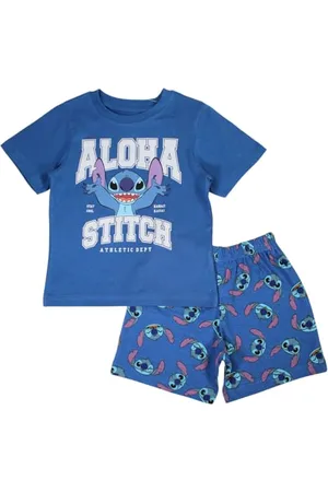 Disney Set di Abbigliamento Lilo & Stitch Vestito di Bambini, Ragazza, , 8 Years (Pacco da 2) Unisex Kids