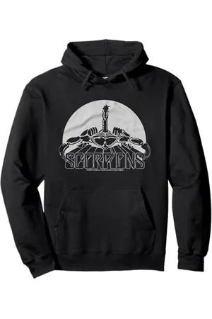 Scorpions Logo Rock Music Band Felpa con Cappuccio