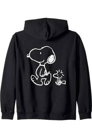 Peanuts Snoopy Woody Walk Felpa con Cappuccio