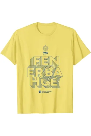 Euroleague Collezione Fenerbahce Blu Maglietta