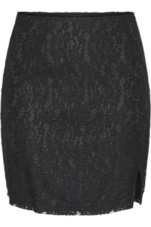 Pieces® Pcnicki HW Lace Skirt Gonna, , Small Donna