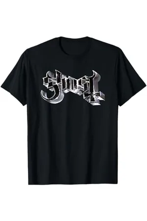 Ghost – Skeleta Chrome Logo Maglietta