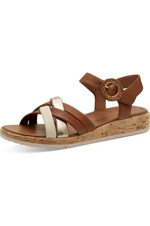 Tamaris Damen 1-28129-44, Sandali Bassi Donna, Marrone , 38 EU