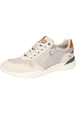 Mustang 4138-309, Scarpe da Ginnastica Uomo, Ivory, 45 EU