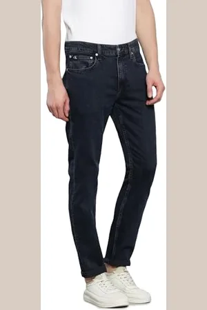 Calvin Klein Jeans Jeans Uomo Slim Taper Elasticizzati, Blu ( Dark), 29W / 34L