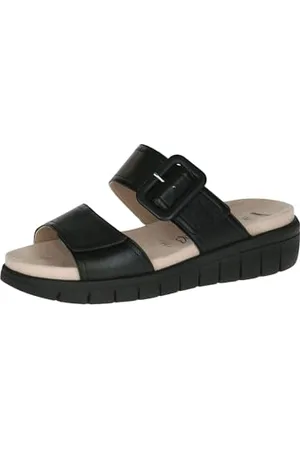 Caprice Damen 9-27203-44, Sandali Donna, Black/Blk Sole, 40 EU Larga