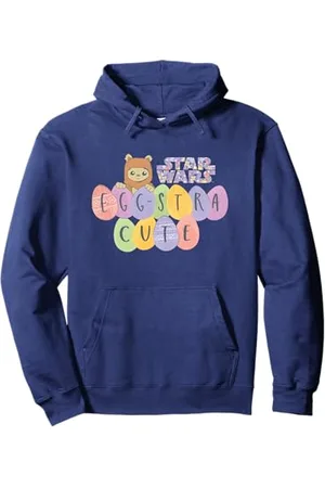 STAR WARS Easter Ewok Egg-Stra Cute Pastel Color Big Logo Felpa con Cappuccio