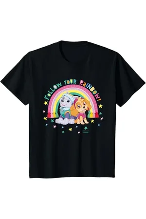 Paw Patrol Bambino - Everest Skye Follow your rainbow Maglietta