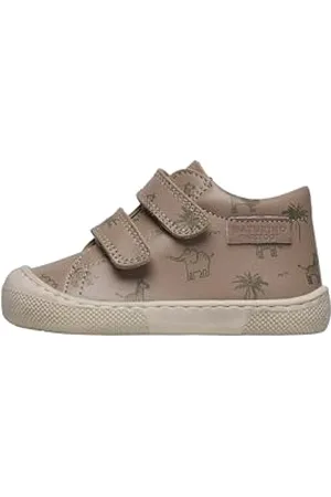 Naturino Barefoot Amur VL Calf PR.Savana Taupe-Militare, Scarpe da Bambini, , 23 EU