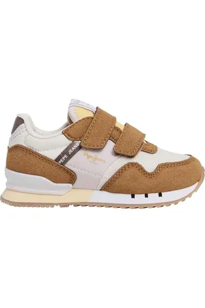 Pepe Jeans London Glam GK, Scarpe da Ginnastica, Brown (Cognac Brown), 43 EU