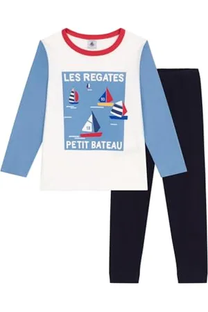 Petit Bateau A0cup Pigiama, , 6 Anni Bambino