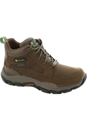 Skechers X John Deere RESPECTED Landin, Stivaletto Uomo, Brown, 42.5 EU