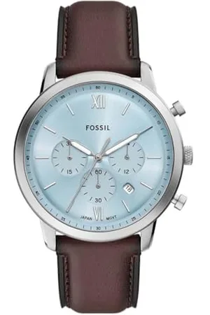 Fossil Orologio Analogico al Quarzo Uomo con Cinturino in Pelle FS6109