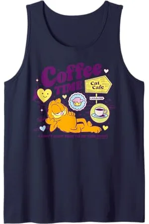 Garfield Gatto del caffè Canotta