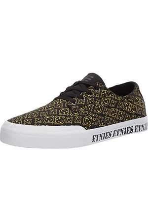 Etnies Jameson Vulc LS, Scarpe da Skateboard Unisex-Adulto, Nero (358-Black/Print 358), 35.5 EU