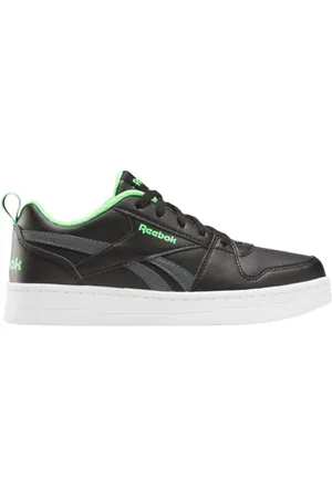 Reebok Royal Prime 2.0, Scarpe da Ginnastica, Black Grey5-Lime Solare, 34.5 EU