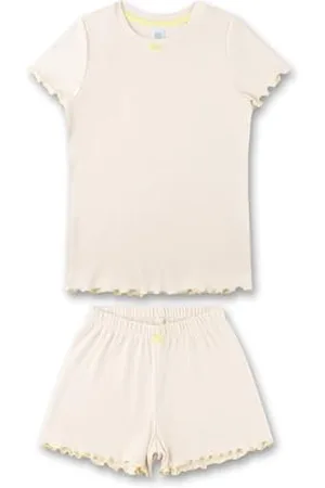 Sanetta 245817 Set di Pigiama, Beige, 176 Bambine e Ragazze