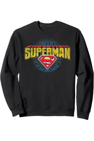 DC Comics Originals Superman DC Logo Festa del Papà Eroe Speciale Papà Classico Felpa
