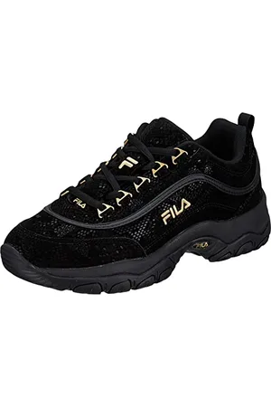 Fila Strada F Low Wmn, Scarpe da Ginnastica Donna, Nero (Black-Snake), 40 EU