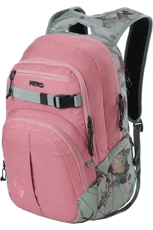 Nitro Chase - Zaino scolastico con organizer per la scuola, con scomparto per laptop da 17 pollici, colore: rosa bosco, 35 l, , 35L, Rucksack