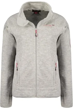 Geographical Norway Tyrell Lady - Giacca in Pile Donna con Zip - Abbigliamento Caldo Comodo - Felpa Maniche Lunghe Resistente - Maglione Invernale Ideale Autunno Inverno ( XXL)