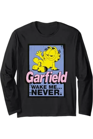 Garfield Gatto Non svegliarmi mai Maglia a Manica