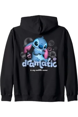 Disney Lilo & Stitch Bubble Pop "Dramatic is My Middle Name" Felpa con Cappuccio
