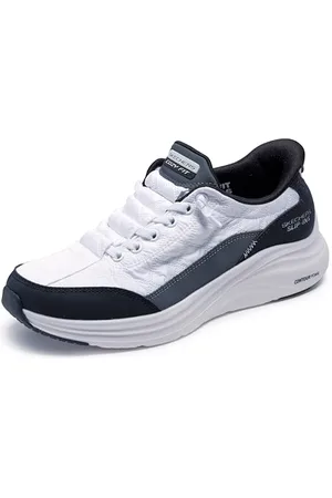 Skechers Contour Foam, Scarpe da Ginnastica Donna, White, 38.5 EU