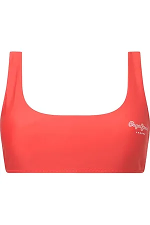 Pepe Jeans Oriane Top, Top da bagno Donna, (Studio Red),L
