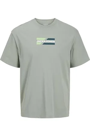 JACK & JONES Jjecorp Graphic Tee SS O-Neck Noos T-Shirt, , L Uomo