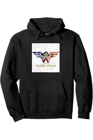 DC Comics Originals DC Wonder Woman Girl Potenza Verità Forza Eroe Xoxo Fumetti Felpa con Cappuccio