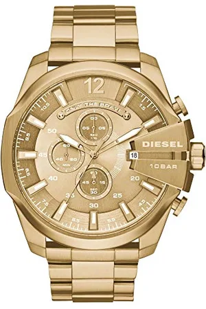 Diesel Orologio Cronografo Quarzo Uomo con Cinturino in Acciaio Inossidabile DZ4360