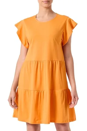 VILA Visummer S/S Dress /2 Vestito, , S Donna
