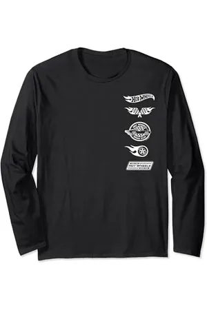 Hot Wheels Loghi bianchi impilati Speed Club Racing Team Maglia a Manica