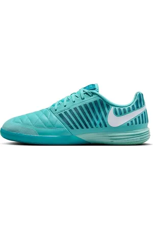Nike Lunar Gato II IC, Sneaker Uomo, Green Frost/White, 47 EU