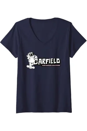 Garfield Donna - Fluente nel sarcasmo Maglietta con Collo a V