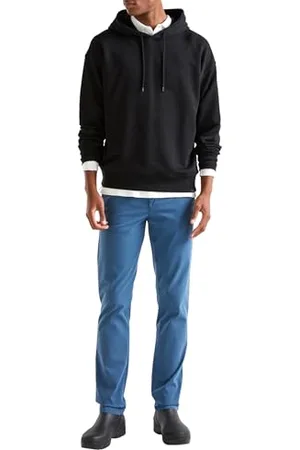 Benetton Maglia C/CAPP. M/L 3J68U2001 Felpa con Cappuccio, , XS Uomo