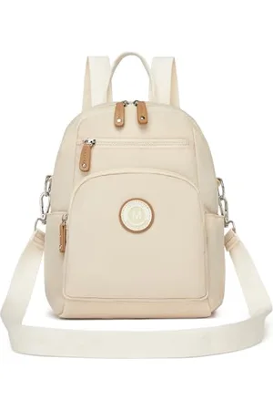 MISS LULÙ Zaino Donna Media, Borsa Zaino Donna Antifurto Impermeabile 8 Tasche, Zaini Tracolla Regolabile a Singola/Doppia Spalla, Viaggi e Turismo