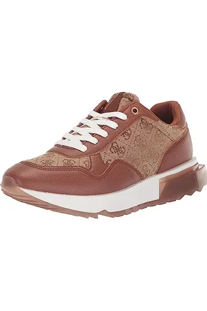 Guess Sneaker Melany Donna, Logo Marrone Medio Multi, 37.5 EU