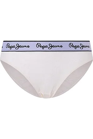 Pepe Jeans Mesh Bikini, Intimo in Stile Bikini Donna, (Mousse 1),XS