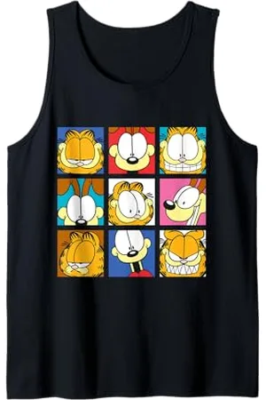 Garfield Odie All Faces Classic Canotta