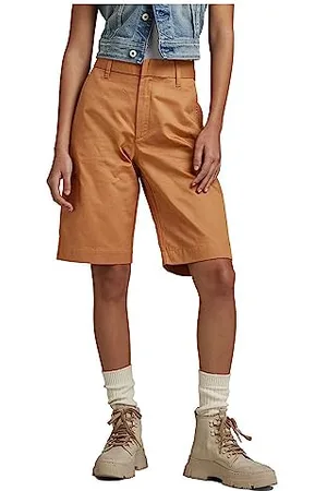 G-Star Donna Chino Bermuda Shorts, (chipmunk D22900-C962-3886), 29