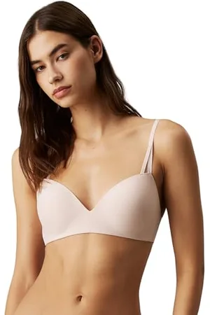 Calvin Klein Donna Reggiseno a Mezza Coppa Lift Elasticizzato, (Beechwood), 2C