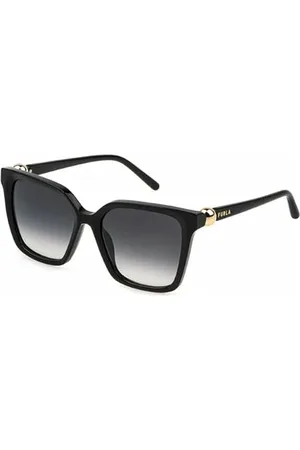 Furla SUNGLASSES, SFU888-54-0700, SHINY BLACK, Female, , 54
