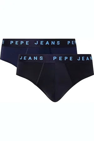Pepe Jeans Logo Bf Lr 2P, Slip Uomo, (Dulwich Blue),S